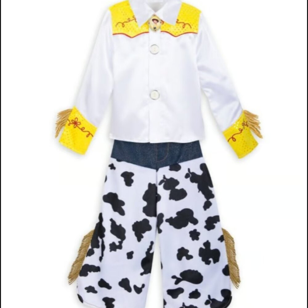 Disney White and Yellow Cowboy Costume